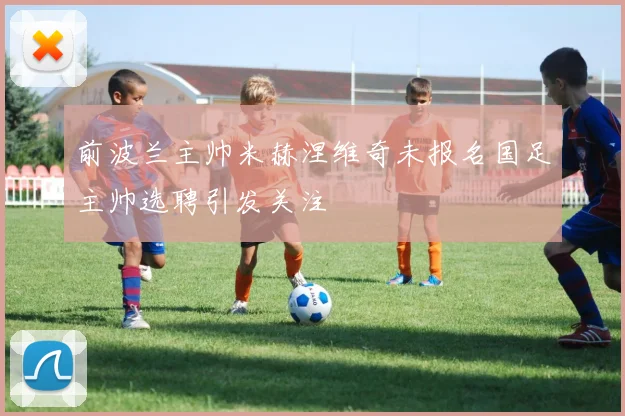 前波兰主帅米赫涅维奇未报名国足主帅选聘引发关注