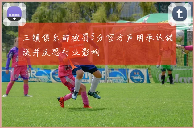 三镇俱乐部被罚5分官方声明承认错误并反思行业影响